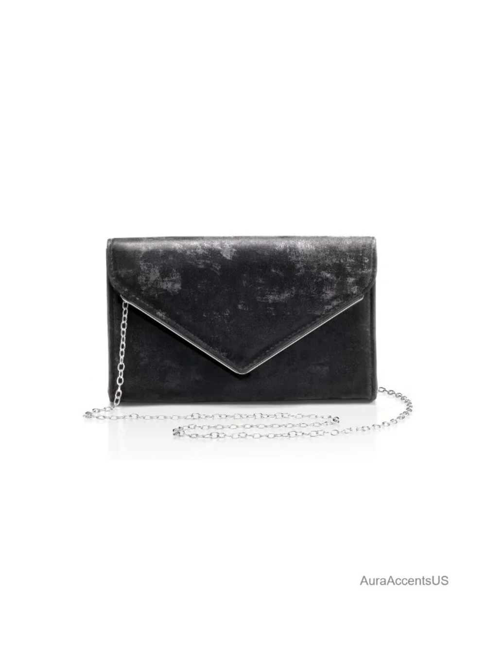 CARIEDO Women Flap Evening Clutch Vegan Leather Purse Bridal Wedding Prom Party